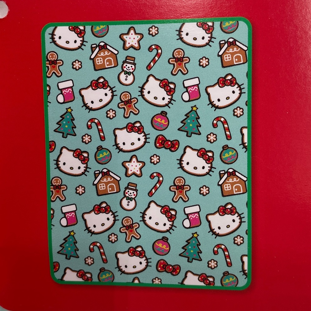 Hello Kitty Christmas Plush Throw in Magnetic Closure Gingerbread House 46‎ x 60 - Picture 9 of 11
